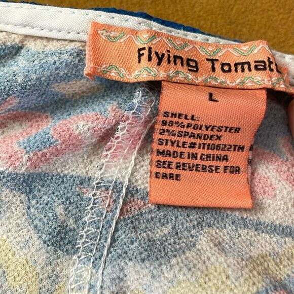 Flying Tomato Multicolor Bohemian Top L - Picture 5 of 5